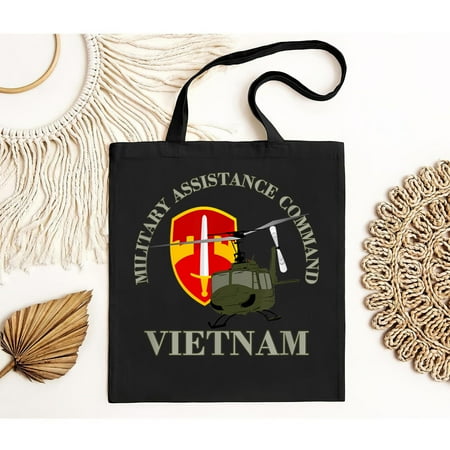 vintage NEW LIMITED MACV-SOG Vietnam Military Assistance Command Vietnam Veteran Tote Bag-TH39683