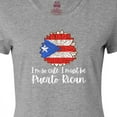 thumbnail image 4 of Inktastic I'm So Cute, I Must Be Puerto Rican Sunflower Puerto Rico Women's T-Shirt, 4 of 5