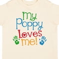 thumbnail image 4 of Inktastic My Poppy Loves Me Boys or Girls Toddler T-Shirt, 4 of 5