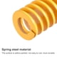 thumbnail image 4 of Troquel Resorte 16mm OD 20mm Largo 20 Piezas Espiral Estampado Ligera Carga Compresión Unique Bargains amarillo, 4 of 5