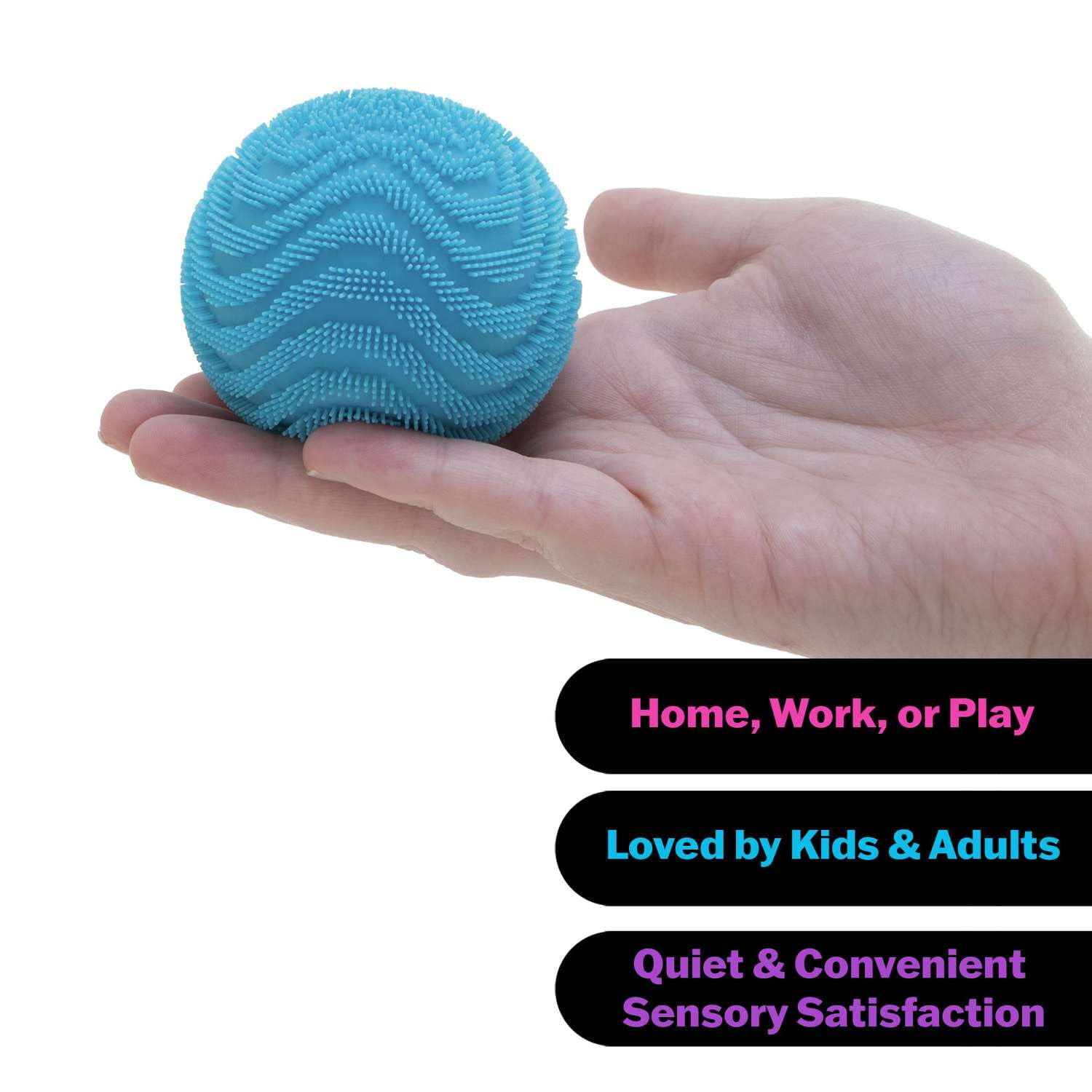NeeDoh Wonder Waves BLUE Stress Ball
