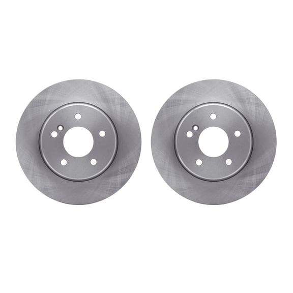 Dynamic Friction Company Rear Brake Rotors 6002-63030