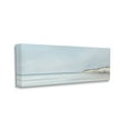 thumbnail image 4 of Stupell Industries Soft Blue Beach Landscape Landscape Painting Gallery Wrapped Canvas Art Print Wall Art, 40 x 17, 4 of 8