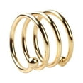 thumbnail image 4 of Napkin Rings Napkins Holder Para Wedding Hotel Christmas FKD001 Gold, 4 of 9