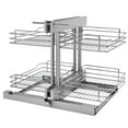 thumbnail image 1 of Rev-A-Shelf Chrome 2-Tier w/ Soft-Close-15" Blind Cabinet Opening, 5PSP-15SC-CR, 1 of 12