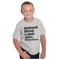 thumbnail image 3 of Matthew Mark Luke John Squad Crewneck T Shirts Boy Girl Teen Brisco Brands XS, 3 of 6