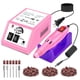 thumbnail image 1 of Kit de lima de uñas eléctrica LAVAED Professional para uñas, color rosa, 1 of 6