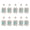 Green, variant on BIMZUC 10 Set Crossing Screw Back Buttons Colorful Gemstones Decorative Rivets Studs for Leather Saddles Wine Bags Red 0.77 inch / 19.5 mm Zinc Alloy Hardware Fasteners