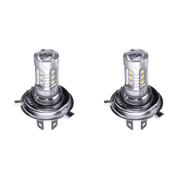 Bombilla para faros delanteros LED H4 Super 6000-6500K Lámpara DRL de haz alto y bajo 4000LM 80W Blanco
