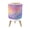 Color 1, variant on Small Trash Can with Lid Colorful Clouds Sunset Sky Pastel Hues Light Reflections 1.8 Gallon Dog Proof Trash Can Round Garbage Can Waste Bin Wastebasket for Bathroom Bedroom Living Room