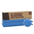 thumbnail image 1 of Microfiber Wholesale™ Tampons de Vadrouille en Microfibre 36 Pouces - Lavables en Machine, Réutilisables, Recharges & Têtes de Vadrouille de Remplacement Compatibles avec Tout Système de Vadrouille Plate en Microfibre (Lot de 18), 1 of 4