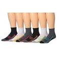 thumbnail image 3 of RONNOX Women's 12-Pairs Running & Athletic Sports Performance Ankle/Quarter Socks WRQ11-AB-ML, 3 of 3