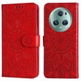 thumbnail image 5 of Funda tipo cartera GANGXUN para Honor Magic 5 Pro , diseño girasol, cuero PU, soporte, cierre magnético, tarjetero, 5 of 5