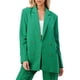 thumbnail image 1 of Blazer oversize cruzado color Verde fuerte AMAD Casual para mujer talla M, 1 of 4