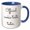 Blue/White, variant on 3drose, Official Cookie Taste Tester., 11oz Magic Transforming Mug