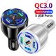 thumbnail image 2 of Cargador De Coche Usb De 5 Puertos 15A Cargador De Coche De Carga Rápida Adaptador De Encendedor De Cigarrillos Cargador De Teléfono De Coche De Apagado Automático Usb Para Coche Camión Suv Power Bank Muyoka Hogar, 2 of 7