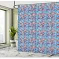 thumbnail image 5 of Ambesonne Cartoon Cartoon Shower Curtain, Otters Seaweed, 69"Wx70"L, Multicolor, 5 of 5