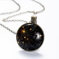 thumbnail image 6 of Halloween Spider Web Necklace Personalized Custom Photo Round Pendant Adjustable Stainless Steel Necklaces with Gift Box for Men Women Mothers Valentine's Jewelry Gift, 6 of 6