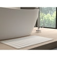 thumbnail image 3 of Modern Diatomite Quick-Dry Stone 34x21"  Large Bathroom Mat in White, 3 of 5