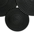 thumbnail image 6 of CosmoLiving by Cosmopolitan Black Metal Layered Disk Plate Wall Decor with Textured Circles, 6 of 14