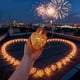 thumbnail image 1 of CaiYueKe LED Heart String Lights Romantic Decorative Indoor Lighting for Wedding Party Valentine's Day Anniversary Home Decor Warm White Battery Operated Fairy Lights, 1 of 9