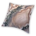 thumbnail image 5 of Funda de cojín con piedras preciosas de ágata musgosa, funda de almohada cuadrada de 45 x 45 cm con motivos geométricos de mármol y gemas decorativas para el hogar, 5 of 5
