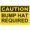 Warning Sign 4, variant on Metal Sign, Caution Sign, BUMP HAT REQUIRED, Waterproof, Fade and Scratch Resistant, 8 x 12 Inch