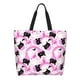 thumbnail image 1 of Balery Pink Girl Halloween Bolsa Tote Estilo Estético con Cremalleras, Bolsa de Hombro, Bolsa de Compras Grande y Plegable, 1 of 8