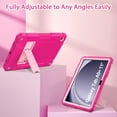 thumbnail image 5 of SUPNICE Shockproof Rugged Case for Samsung Galaxy Tab A11+ Plus 11” 2026 / A9+ Plus 11 Inch 2023 with Kickstand for Men Kids Toddler Boys Girls,Rose, 5 of 7