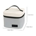 thumbnail image 3 of Exclusive Offers,Insulating Lunch Bag With Waterproof Double Layer Design For Bento Milk Bottle And Meal Boxes Cooler Bag,PENDANE,Gray, 3 of 9