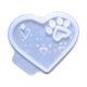 thumbnail image 3 of Molde de silicona Macarena FORMA de corazón para resina Fundición, 3 of 8