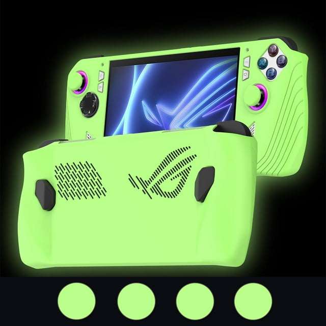 Étui en Silicone avec Manchon de Protection pour ROG Ally, Housse Souple Protectrice pour Console de Jeu ROG Ally, Étui Antichoc avec Protection Complète