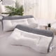 thumbnail image 4 of Almohada de cama ergonómica ortopédica ajustable para hotel | Durmiente de estómago trasero | Firma de apoyo | Fibra de poliéster reciclada | Funda transpirable | 29x19in | Blanco | 1 paquete, 4 of 7