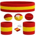 thumbnail image 4 of Striped Terry Cloth Wristbands - Pack of 3, 4 of 5