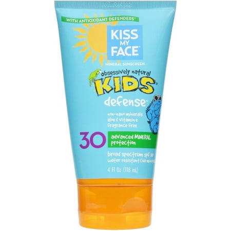 Kiss My Face Kiss My Face Obsessively Natural Kids Sunscreen, 4 oz