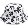 thumbnail image 2 of CoCopeaunts Maple Leaf Bucket Hat for Women Wide Brim Sun Protection Couple Summer Cotton Foldable Men Fisherman Hats All-Match, 2 of 8