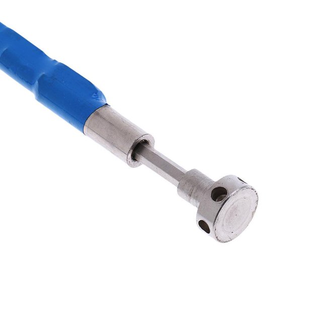Ruiboury Adjustable Trusses Rod For Guitar Easy To Play Rich Sound Beautiful Carbon Steel Two Way Course Trusses Rod Durable Blue 400mm 1Set