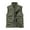 Army Green, variant on hotojiny Men's Fishing Vest Casual Quick Dry Multi Pockets Cargo Vest Fashion Full Zip Outdoor Work Sleeveless Jacket