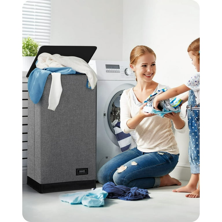 Covered laundry sorter deals