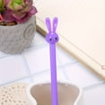 thumbnail image 4 of 4pcs Creative Cartoon Long Ears Rabbit Gel Pen Long Signature Pen Student Stationery Supplies, 4 of 5