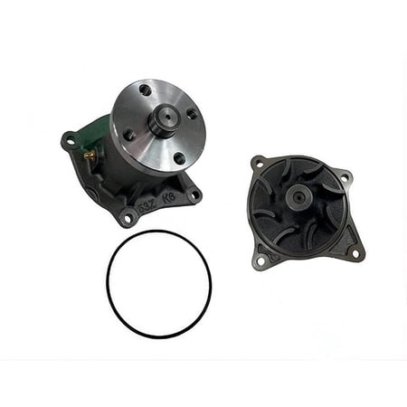 OEM Grade Water Pump Compatible with Caterpillar E120B/E200B/E312 2000-2015 S4K, S6K (Caterpillar designations: 3064, 3066) Diesel 8-vane impellerT Gear Excavator Replaces 34345-10051