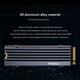 thumbnail image 4 of Disipador De Calor Ssd Disipador de calor de disco duro FinalCool IceSoul 08 M.2 NVME NGFF 2280 SSD negro Ehuebsd Para estrenar, 4 of 8
