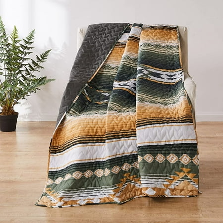 Greenland Home Zuma Quilted Throw Blanket