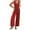 Red Jumpsuit for Women, variant on Women Fashion Solid Casual Romper Long Playsuit Strap Jumpsuit 2024 Trendy Summer Autumn Trendy Jumpsuits Carpenter Romper Workout Playsuit Red 14