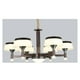thumbnail image 1 of Lampara Colgante Emilia 6 Luces Iluminación Luz Vic Blanco Innovador, 1 of 2