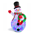 thumbnail image 1 of "Inflable Navidad  Lab.g    1.8m De Muñeco Nieve Luces Led Giratoria ", 1 of 4