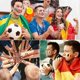 thumbnail image 2 of 30 Sheets National Flag Temporary Tattoos, The Union Jack Union British Britain Flag Transfer Tattoos Body Stickers Face Tattoos for Football Soccer F, 2 of 3