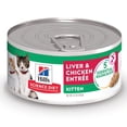 thumbnail image 2 of Hill's Science Diet Gatito Kitten liver & chicken 150g 24pz, 2 of 3