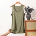 thumbnail image 2 of Posijego Women's Plus Size Pajama Tops Sleeveless Tank Top Summer Casual Loose Sleepwear Tank Tops for Women, 2 of 5