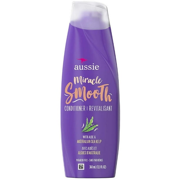 4 Pack Aussie Miracle Smooth Conditioner With Aloe and Australian Sea Kelp, 12.1 oz Walmart